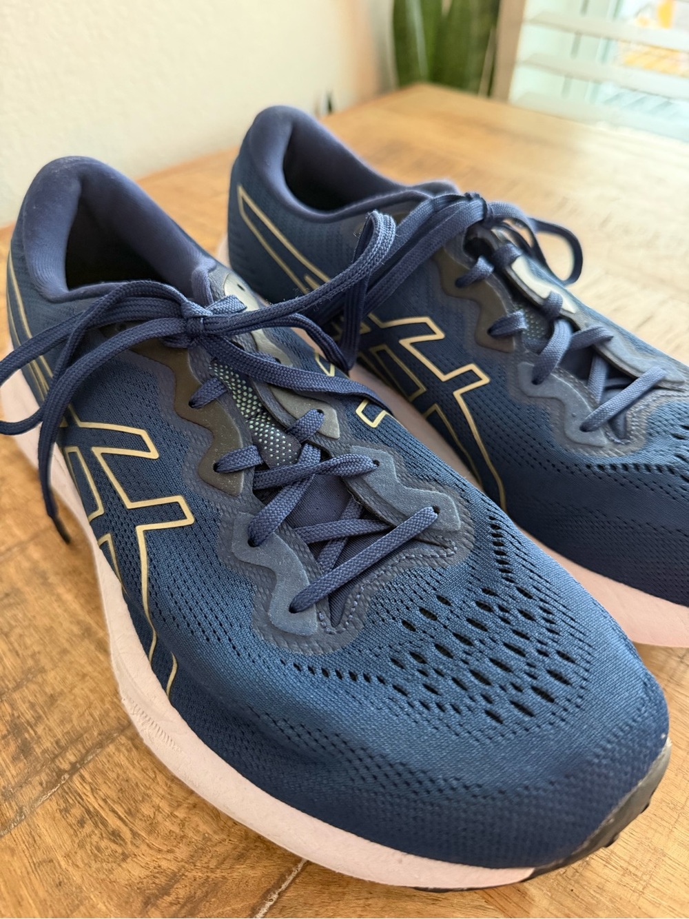 Asics‎ Gel-Pulse 15 Blue Silver Running Shoes 1012B593 Mens 11